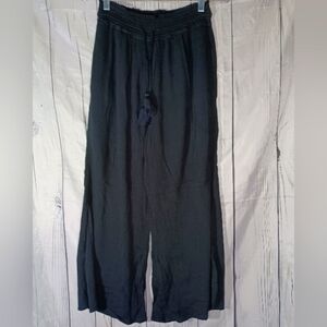 Abercrombie & Fitch Black Wide Leg Pants